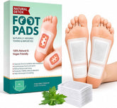 Ginger & Bamboo Vinegar Foot Patches | Overnight Foot Care Pads (Buy 1 Get 1 Free)