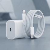 20W USB-C Fast Charger with Charging Cable – PD Fast Charging Adapter for iPhone, iPad, AirPods